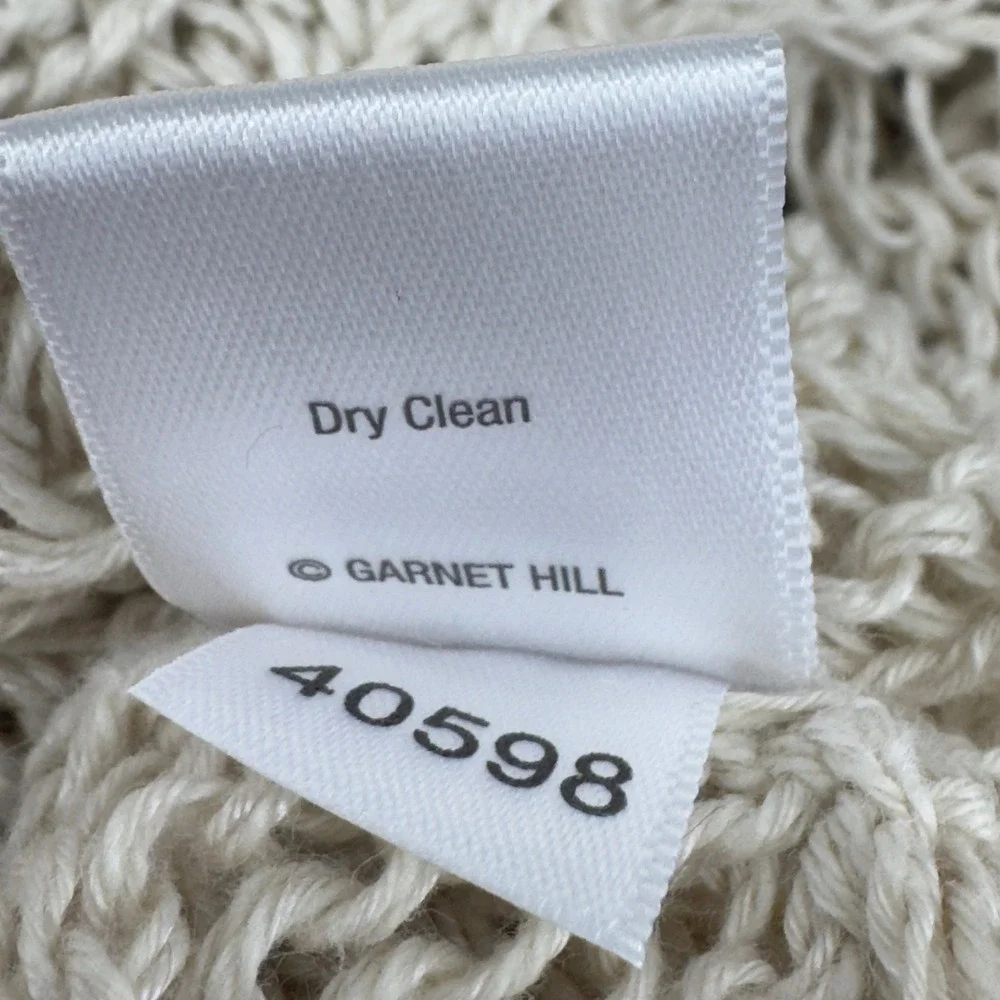 Garnet Hill cable knit
